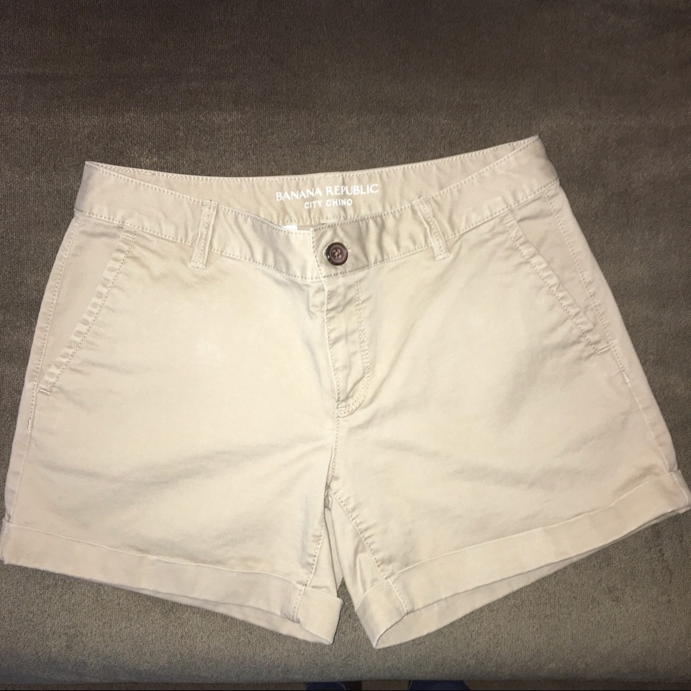 Banana Republic Khaki Shorts